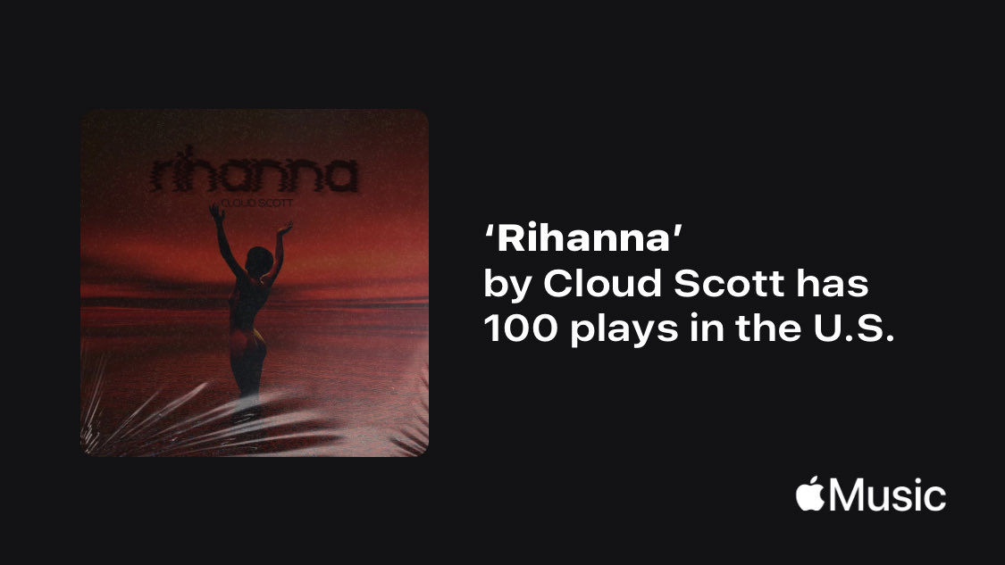 Just passed a new Milestone on <a href="/AppleMusic/">Apple Music</a>. Thanks for listening!
music.lnk.to/ciPnow