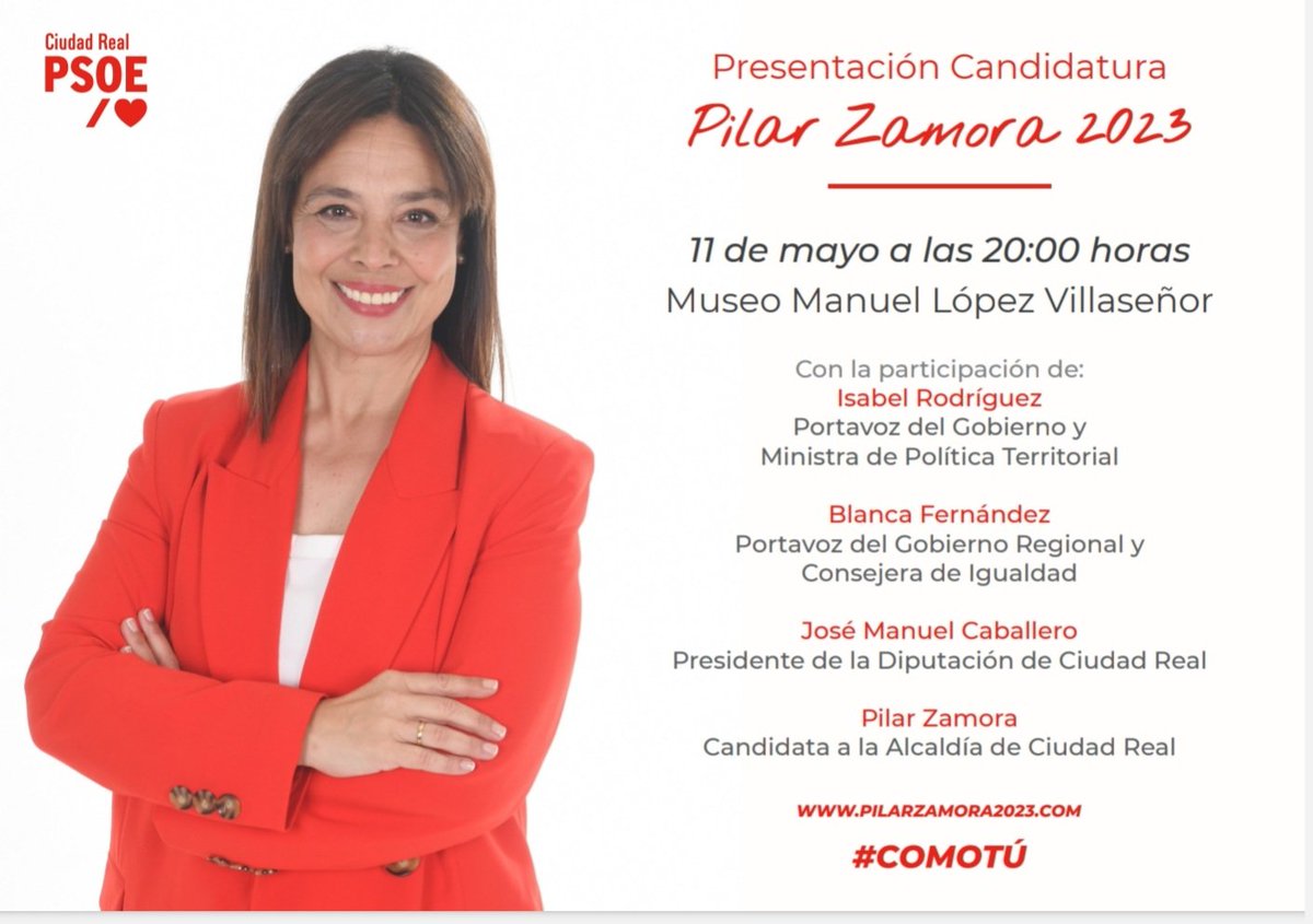 Día importante para mi equipo y para mi. Os espero.