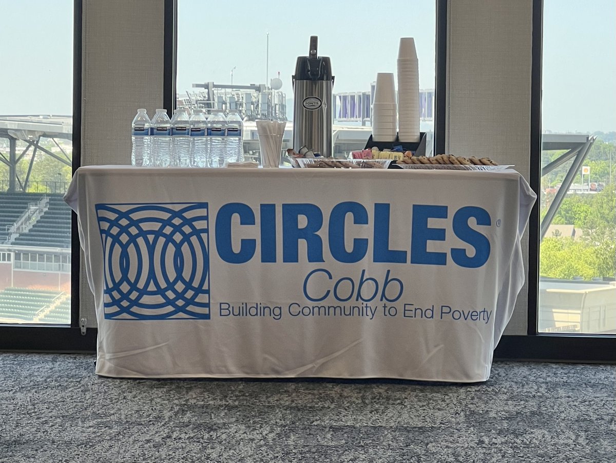 CobbCF's tweet image. Yesterday the Circles Cobb team led by E.D. Barbara Garner met in the Cobb Chamber's  Wellstar Community Room to introduce their poverty-ending mission to other local nonprofits.  Learn more about Circles Cobb and how to get involved here: ow.ly/Yykb50NOa32