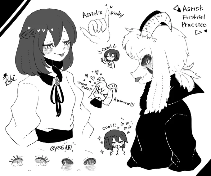 🐐😑 (*Old doodle)

======================
#StartearTale asrisk / friskriel ====================== 