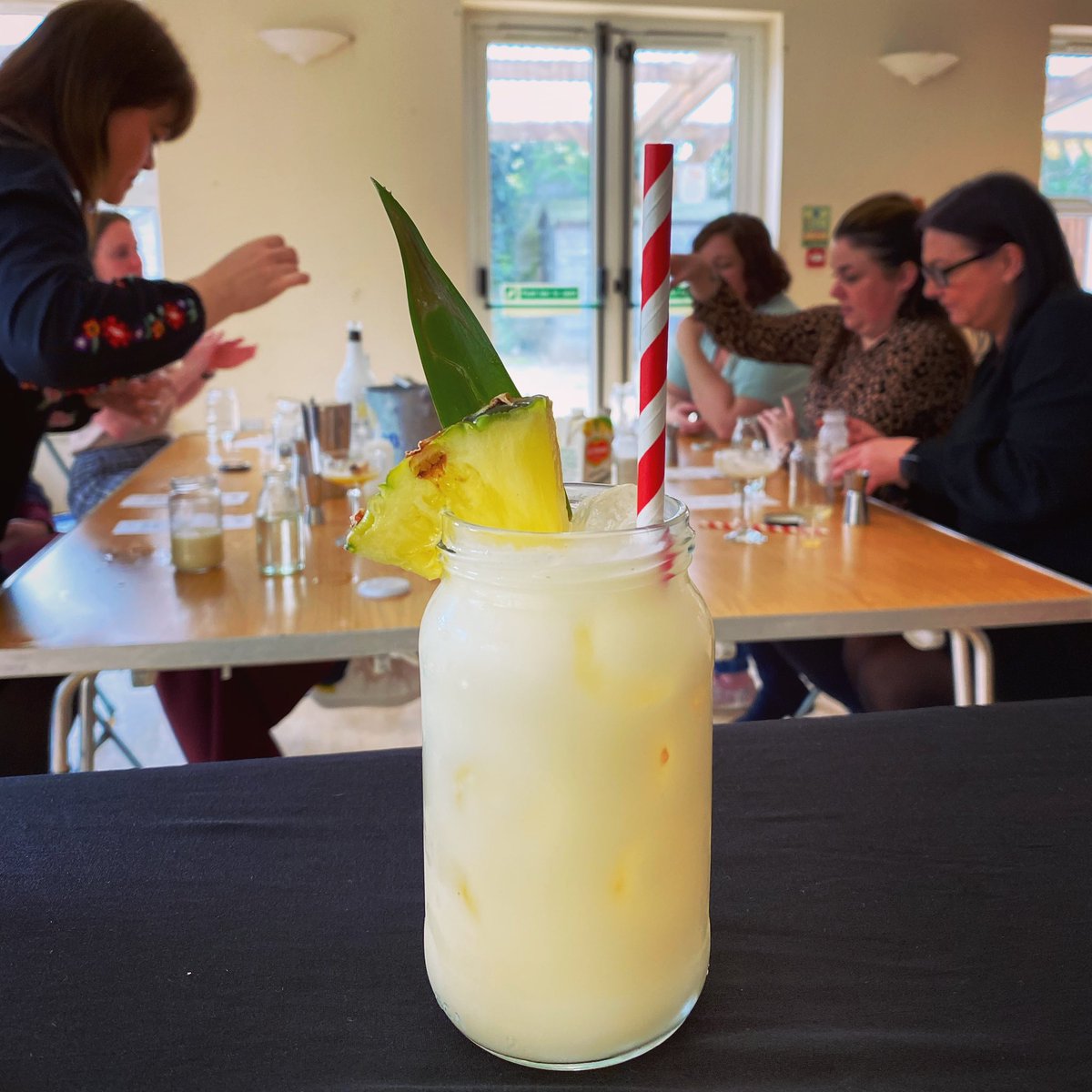 Lovely little class today for the <a href="/HavensHospices/">Havens Hospices</a> staff - thanks for having us! 🍹🎉
.
#cocktailmasterclass #essex