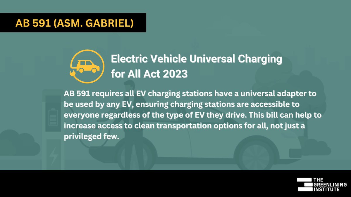 Greenlining's tweet photo. It's #EarthWeek and we must work together to protect our planet for future generations. #EVs are an important part of efforts to reduce greenhouse gas emissions and combat climate change. #AB591 makes EVs more accessible to all, not just a privileged few! 🌍🚗#CaLeg #EarthMonth https://t.co/aZrPqLvwtH