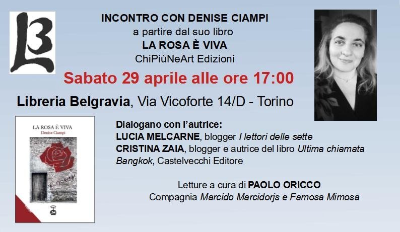#larosaèviva a Torino🌹