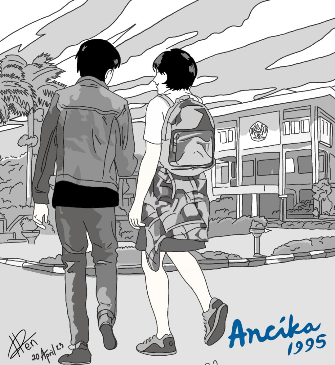 _peceldino's tweet photo. 6 #ArtZee

gambar yg hampir mangkrak akhirnya selesai jg 🤧
dg sgl kendala, hamdallah bs menuhin target beres sblm lebaran. kmrn kan yg digambarin cm neng cika, nah karna takut dilan nya merajuk jd dibuatkan lah gambar mrk yg sdg berduaan ini wkwk
smg suka ya 🫶🏻✨
#Ancika1995 https://t.co/4IFrM2CfZq