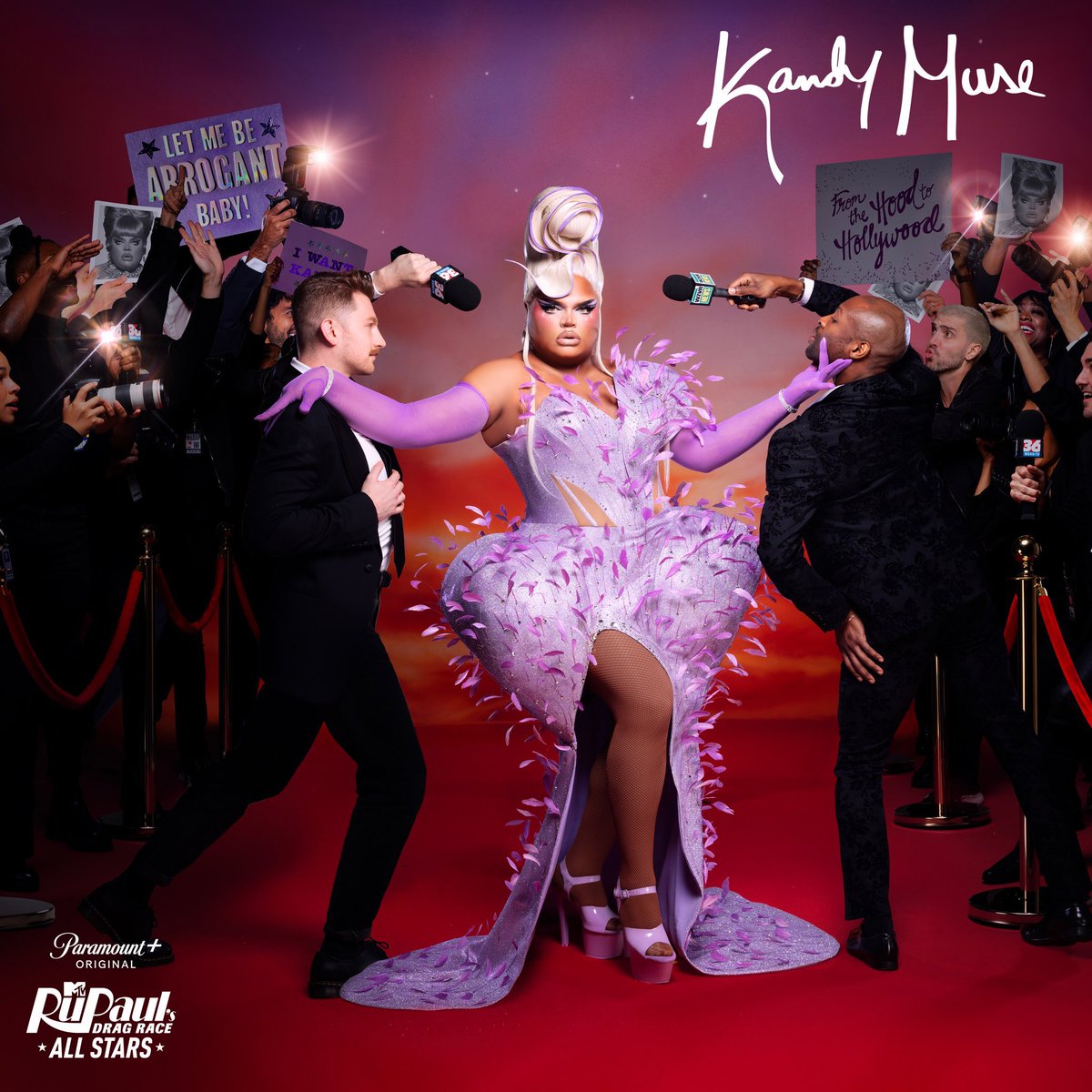 LaFierceParis's tweet photo. Go get that crown @TheKandyMuse !! We can’t wait to see you on @RuPaulsDragRace #AllStars8 💖👑 

#KandyMuse #DragRace https://t.co/Rj6rOo3D9W