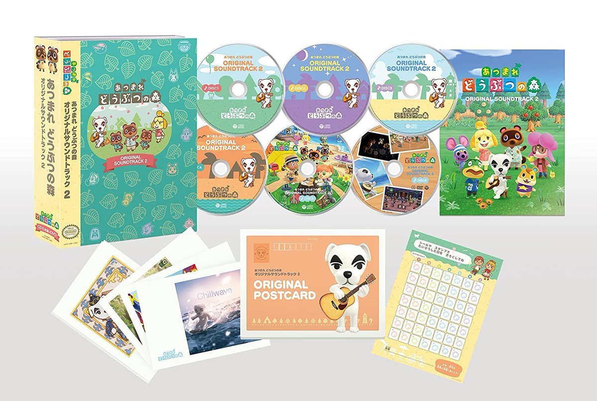 Wario64's tweet photo. Animal Crossing Original Soundtrack 2 - 5CD + DVD is $47.22 on Amazon (temporarily out of stock but can be ordered) https://t.co/B4CJfuRtK3 #ad https://t.co/pdZQvGXc4N