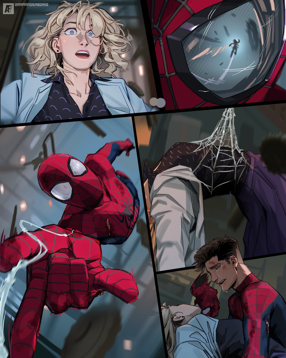 armanderborio's tweet photo. The Amazing Spider-Man 2 - Study 💔 https://t.co/crVKS7Oq2b