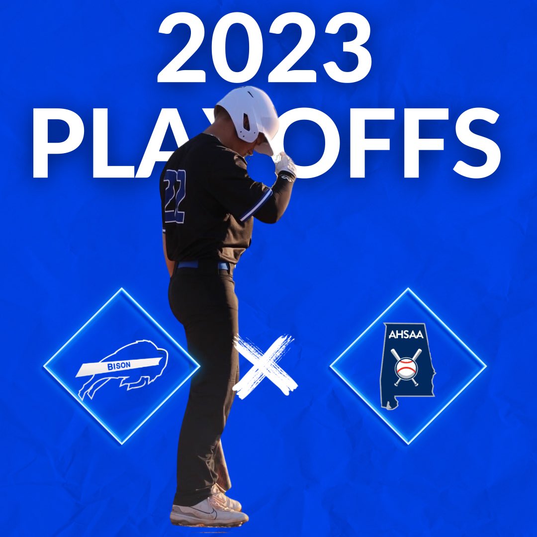 One day away from the first round of the AHSAA Class 2A Playoffs! Game times are 4:30 and 6:30. Take the second half of the day off tomorrow, and make plans to make the trip to Cold Springs! Let’s get rowdy!