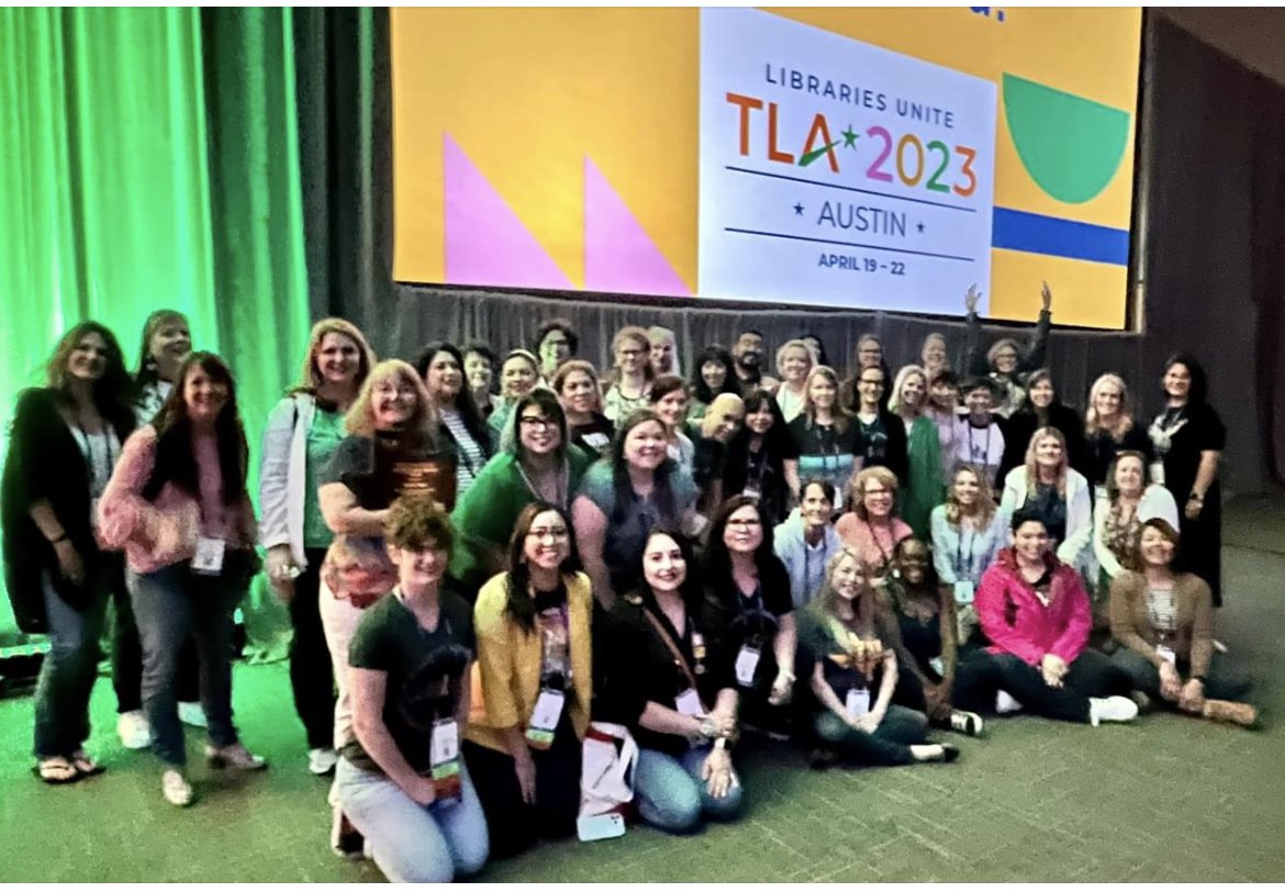 NISDbrauchlelib's tweet photo. @NISDBRAUCHLE @NISDLib   NISD LIBRARIANS UNITE @ TLA2023 https://t.co/4aCOAFrfWA