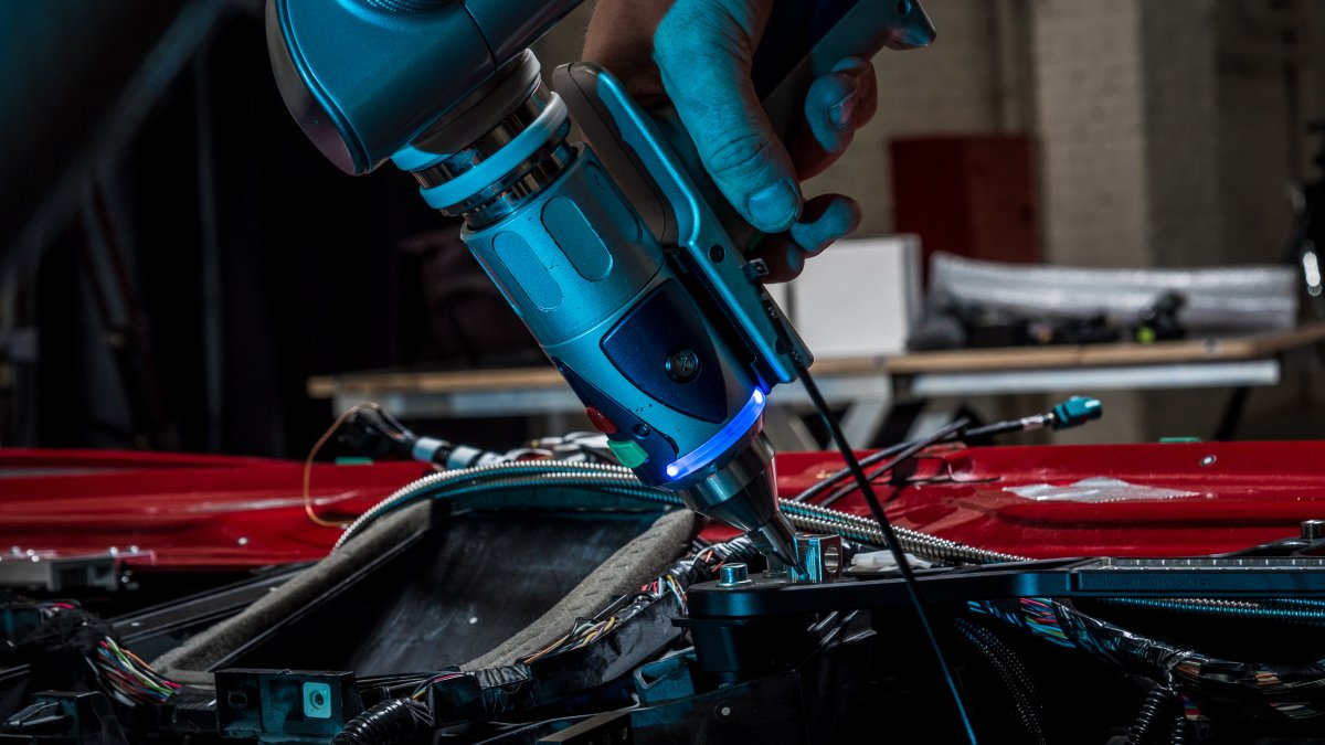 WayRay's tweet photo. Here are some behind-the-scenes insights about the manufacturing and testing process of the #TeslaModel3 with the integrated #DeepRealityDisplay.

#AR #automotive https://t.co/pYG7hVWkly