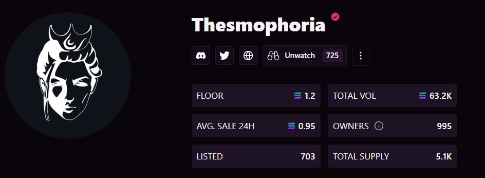 thesmophoria_'s tweet photo. Thank you @MagicEden 

We are back to being Verified, frens! https://t.co/zmSUTMcve4