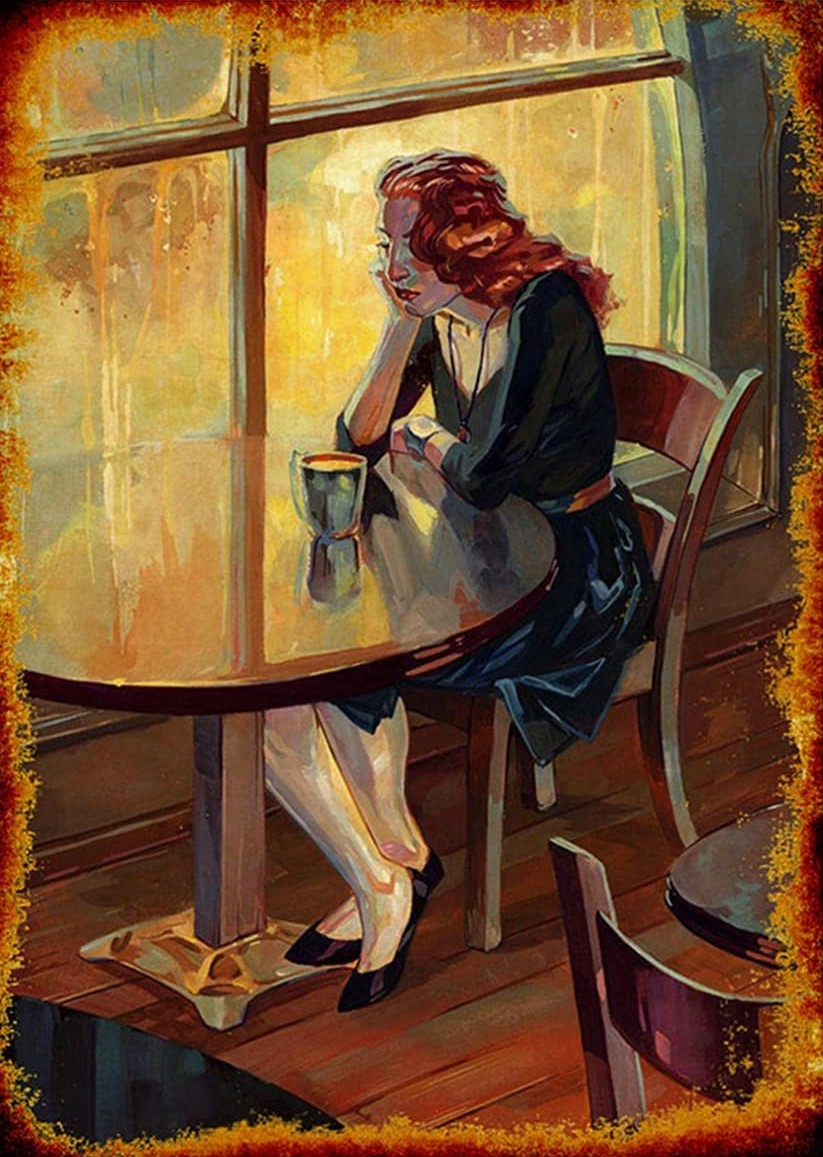 Kahvenden bir yudum bile almadın,  korktun mu beni kırk yıl sevmekten?

Küçük İskender