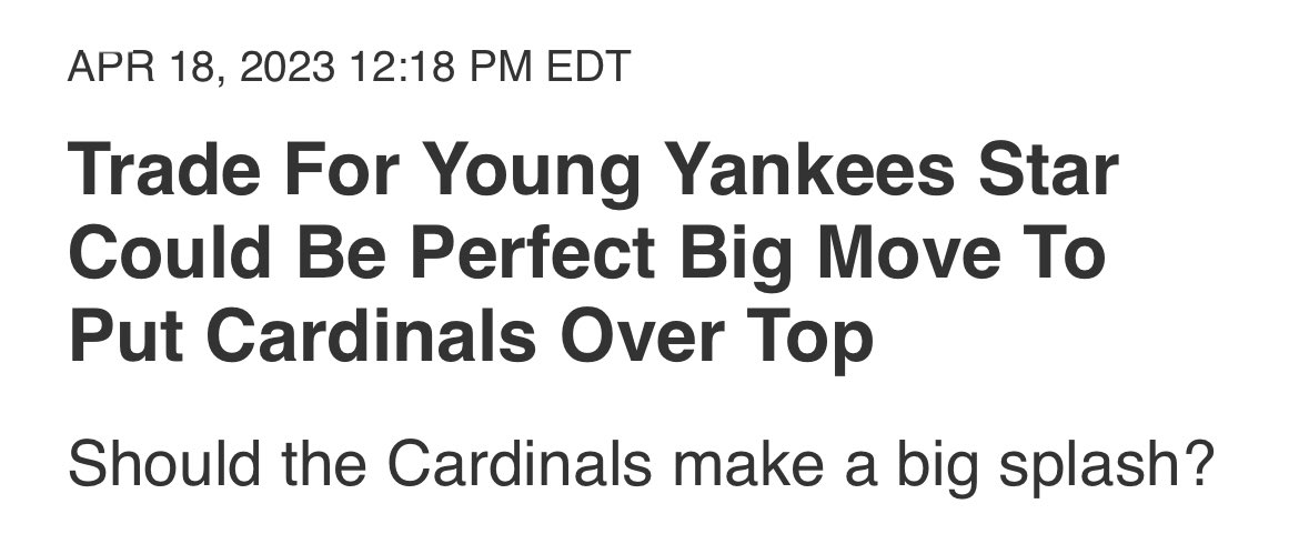 QuinnSTLCards's tweet photo. Nolan Gorman is not mentioned even once in this article. https://t.co/4LNgNCBOFs