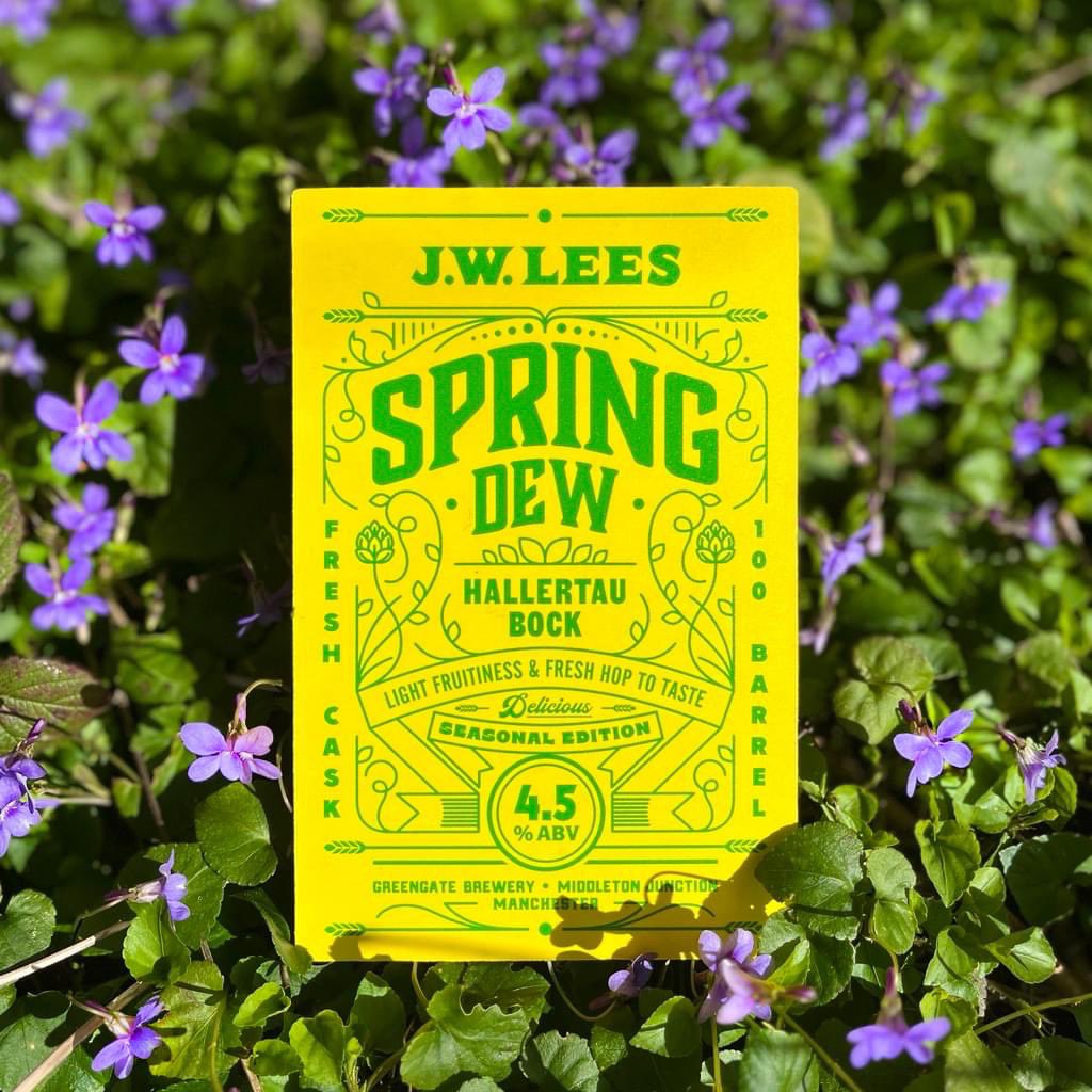 Have you tried our seasonal ale. We not ask for a sample. You definitely will be walking away with a spring in your step. 

#jwlees #Ale #bitter