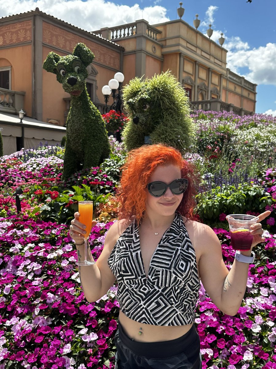 MASHA SLAMOVICH On Twitter Double Fisting Drinks At Epcot 