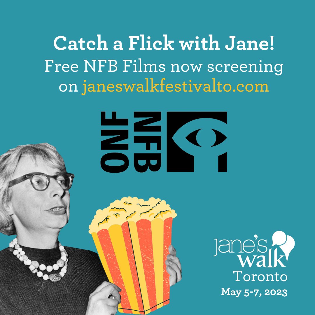 We're thrilled to feature "The Commute," a tale of bike theft and survival in Toronto, "Saturday Night" an essay on urban solitude, and "Freedom Road: Youth / Oshkaadiziig," a profile of Shoal Lake 40 youth.

Thanks <a href="/thenfb/">National Film Board of Canada</a> for sharing these great films! janeswalkfestivalto.com/movies