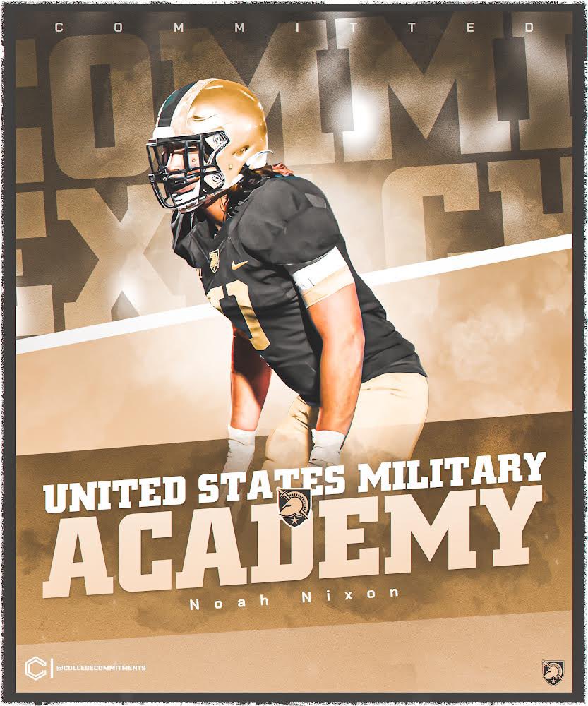 Blessed and honored to announce my commitment to <a href="/ArmyWP_Football/">Army Football</a>. <a href="/CoachDDixon/">Daryl Dixon</a> <a href="/KTSStrength/">Keller Training Systems</a> <a href="/Coach_GThompson/">Geno Thompson</a> <a href="/Excelspeed12/">Lo Wood</a>