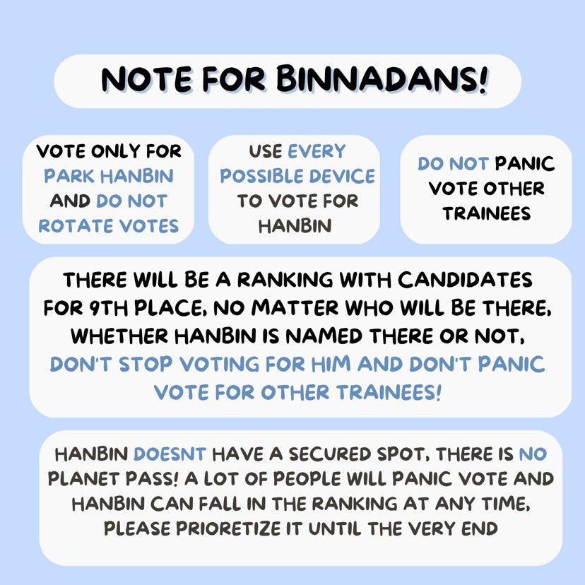 phb_team's tweet photo. BINNADANS!

LIVE VOTING HAS STARTED! DONT WAIT AND VOTE FOR HANBIN https://t.co/opjgqdUy3b