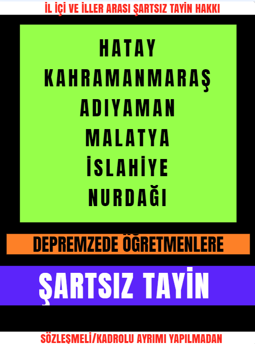 engcaliskan's tweet photo. DörtilİkiİlçeyeTayinMüjdesi
Alınacak en doğru kararla bu yaşadığimız travmayı atlamamız gerekiyor. Yetkililere sesleniyoruz. 4 il ve 2 ilçeye il dışı şartsız tayin istiyoruz https://t.co/nw9uhUwPXd