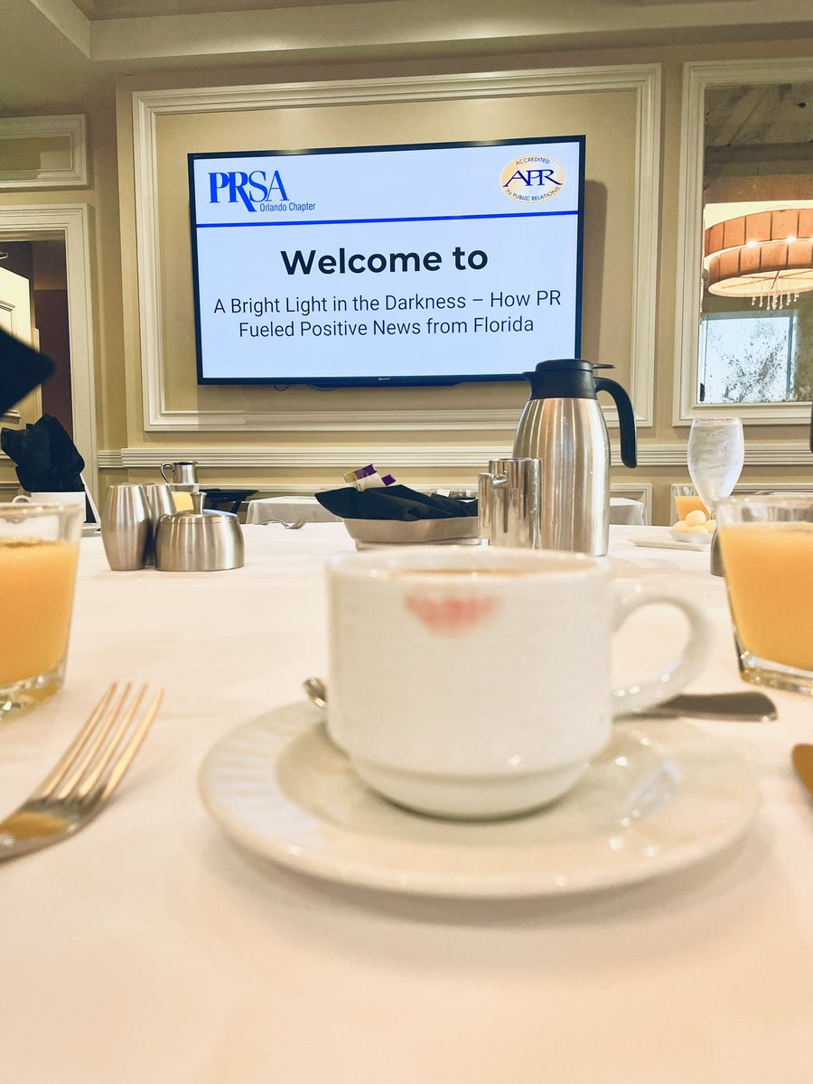 Spending my morning with @PRSAOrlando. #PRSAOrlando