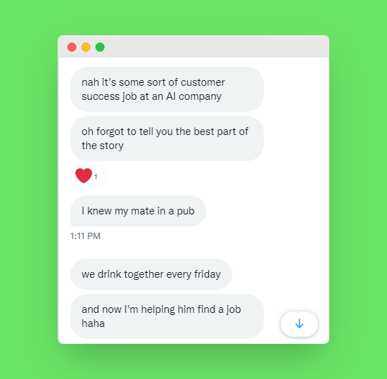 Found Job DM