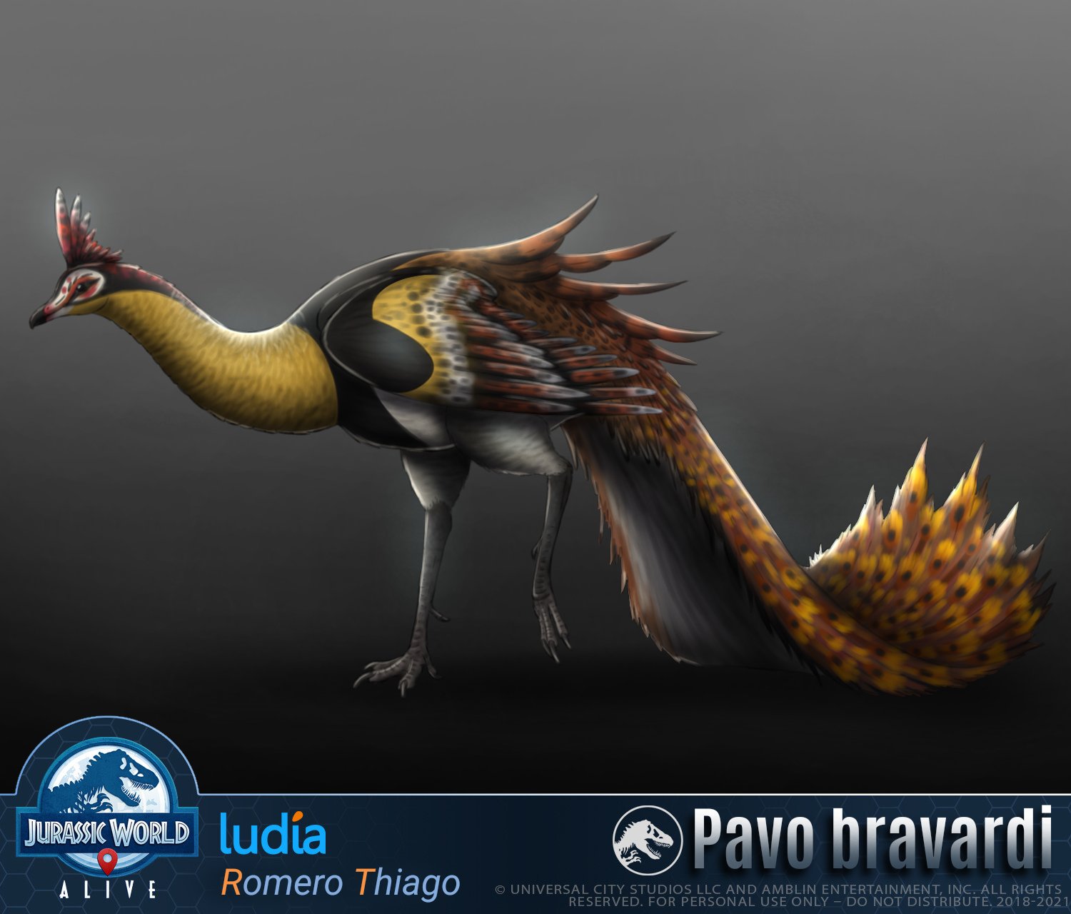 The_trexdraw on Twitter: "Pavo bravardi! https://t.co/H8T2ktuYyb" / Twitter