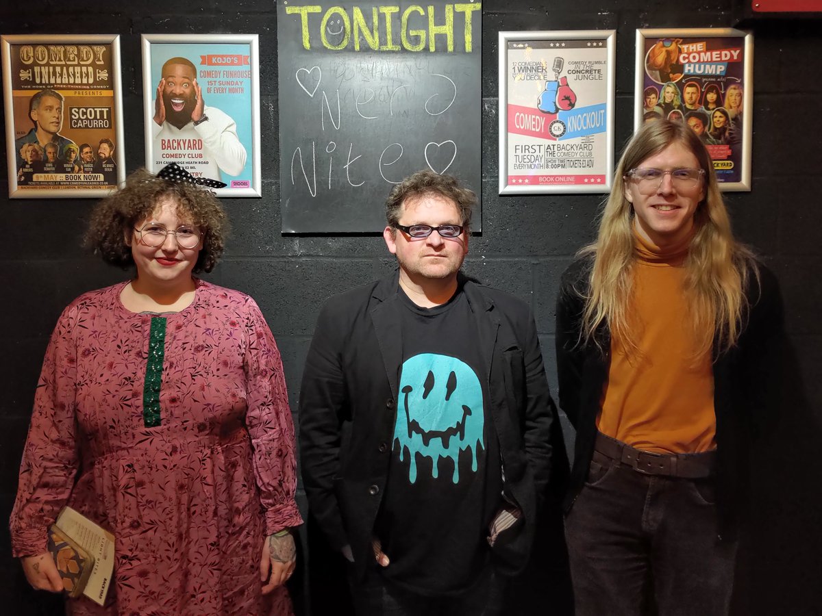 Big thanks to last night's wonderful #NerdNite speakers @LauraThoWal , @DrRichFG and @RobinLamboll for educating and inspiring us. We're back May 17, tickets coming soon.