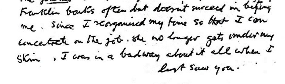 The relationship between Franklin and Maurice Wilkins wasn't always easy

"Since I reorganised my time... she no longer gets under my skin"

Wilkins would later pass a copy of Franklin's 'Photo 51' to James Watson, leading to the creation of an accurate DNA model

#Franklin #DNA