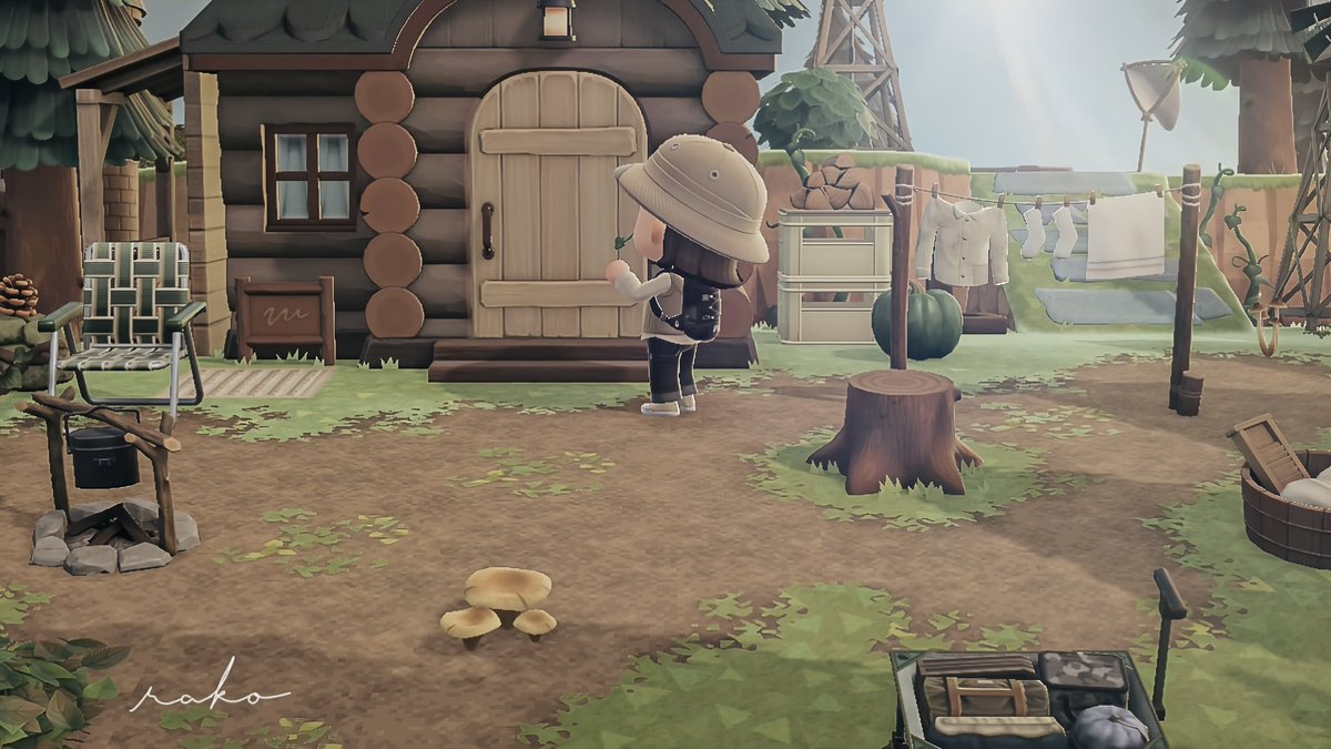 acnh_rako's tweet photo. 森の中にある丸太のお家🦆🪵🍃

#AnimalCrossing #ACNH #あつ森 
#あつ森写真部 #あつまれどうぶつの森 https://t.co/odLEN6vAm3