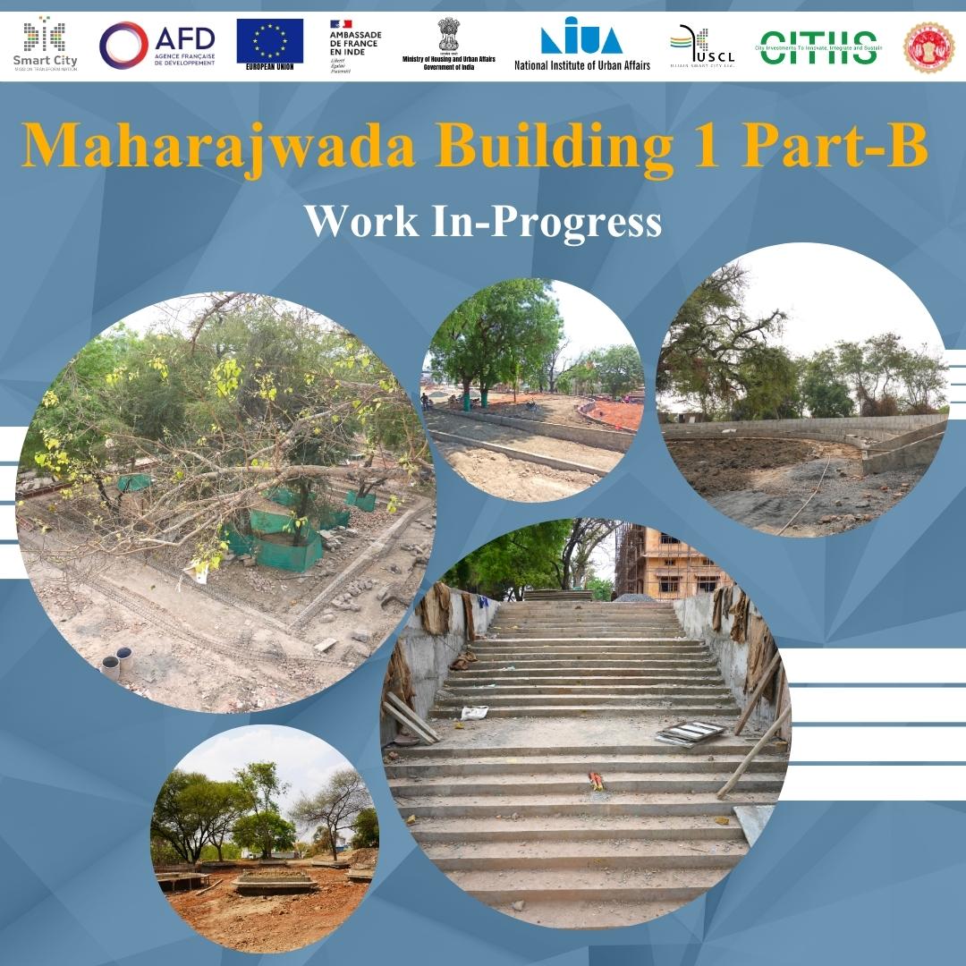 UjjainSmartCity's tweet photo. Maharajwada Building 1 Part-B
Work In-Progress

#MoHUA #ujjain #USCL #umc #SmartCitiesMission #uda #uadd #Ujjainsmartcity #MRIDA #kunalkumarpmc #SmartCitiesIndia #street4all #smartcities_mp #mrida #mahakal #commissioneruad https://t.co/0ST2Hf789B