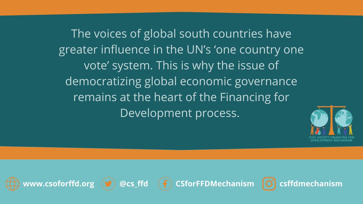 We are calling for a Fourth Conference on Financing for Development because it is the only space where #GlobalSouth countries can actively participate and voice their concerns around the systemic shortcomings of the international financial architecture.  youtu.be/l7axxcWneBw