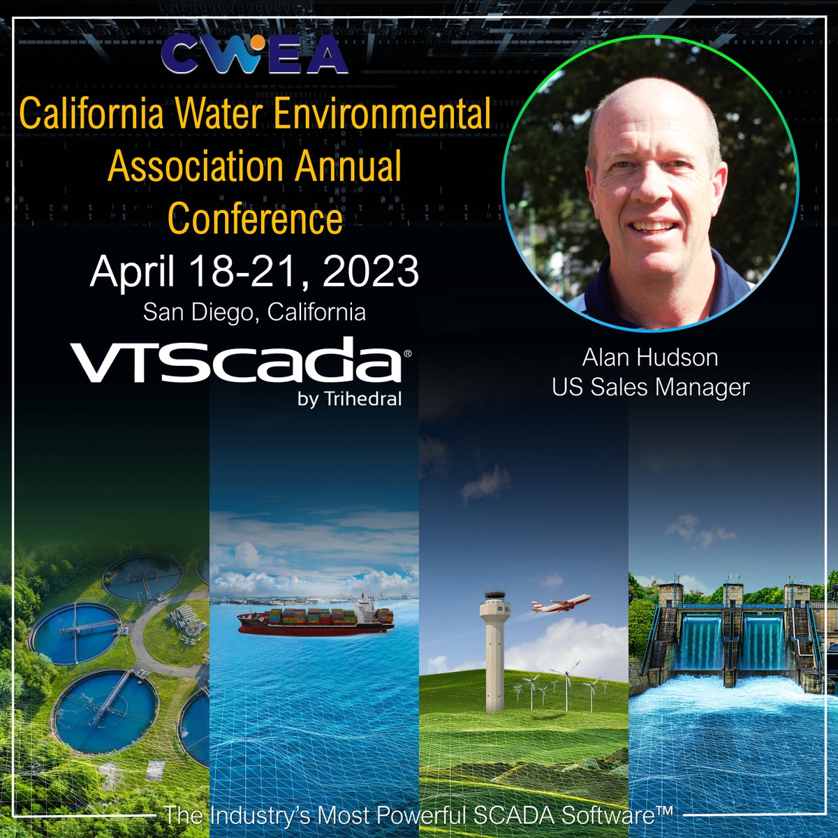 VTScada's tweet photo. Still time to go see Alan at the California Water Environmental Association Annual Conference!
@cwea
#cwea23 #cwea #waterislife #VTScada #IndustrysMostPowerfulSCADASoftware #SCADA #MissionCritical https://t.co/5XdhHDyOMW