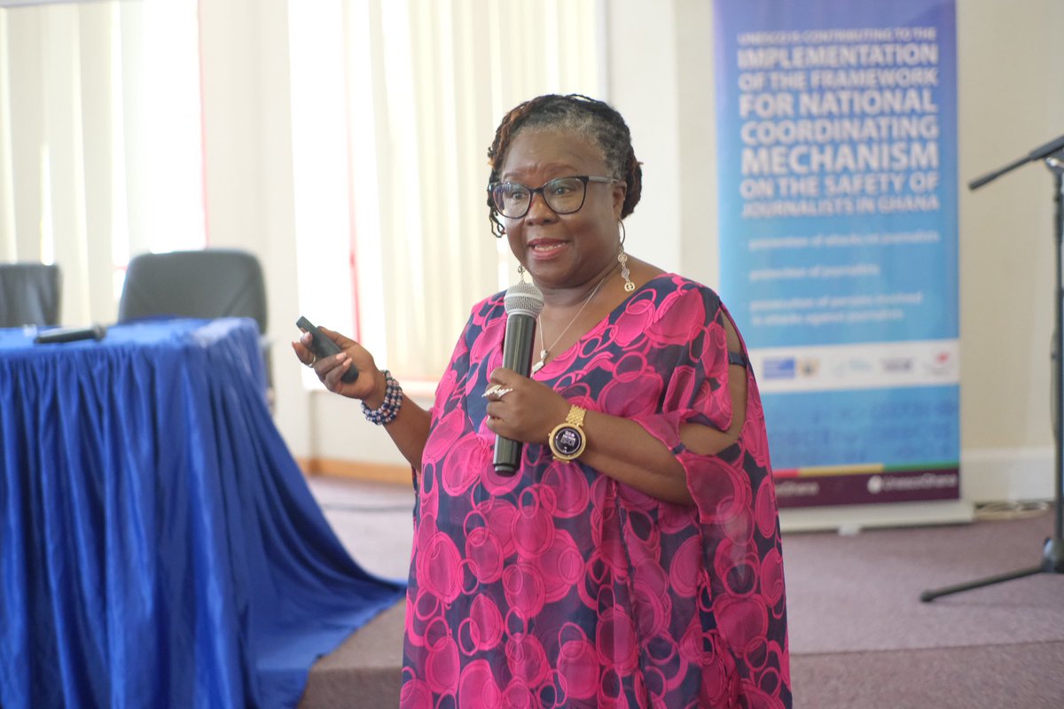 UNESCO Ghana on Twitter "Ongoing presentation by Prof. Audrey Gadzekpo