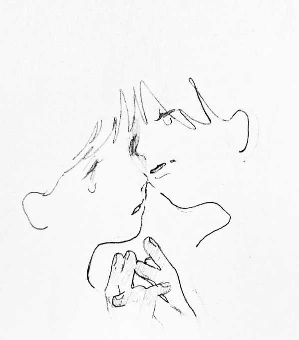 ここら辺のドローイングまた描きたい 