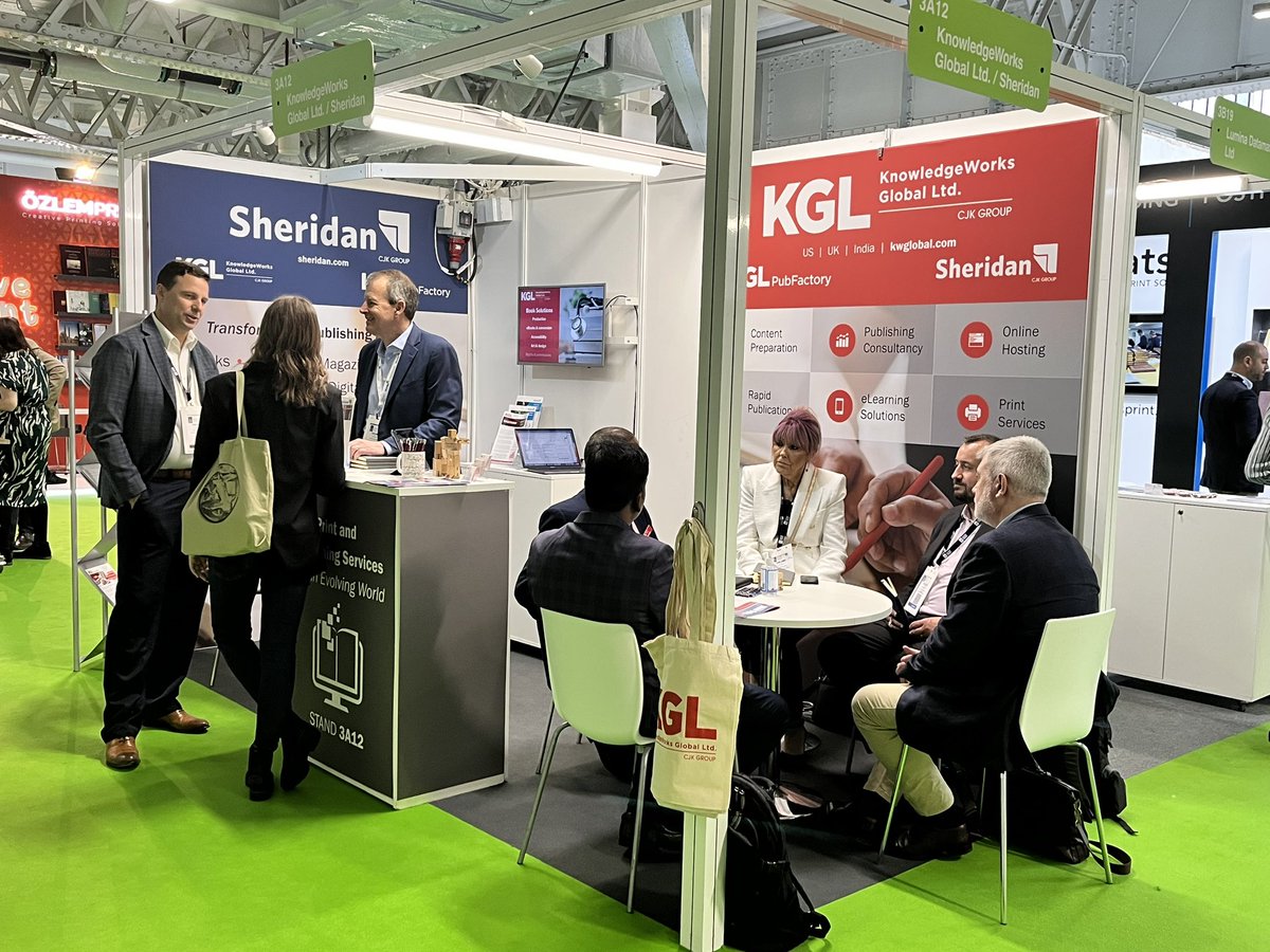 KwGlobalLtd's tweet image. What a great week at #LBF23! Great to see everyone and feel the buzz. Still not too late to pick up a #CubeBot 🤖and discover transformative publishing solutions at KGL and @SheridanGroup Stand 3A12.
