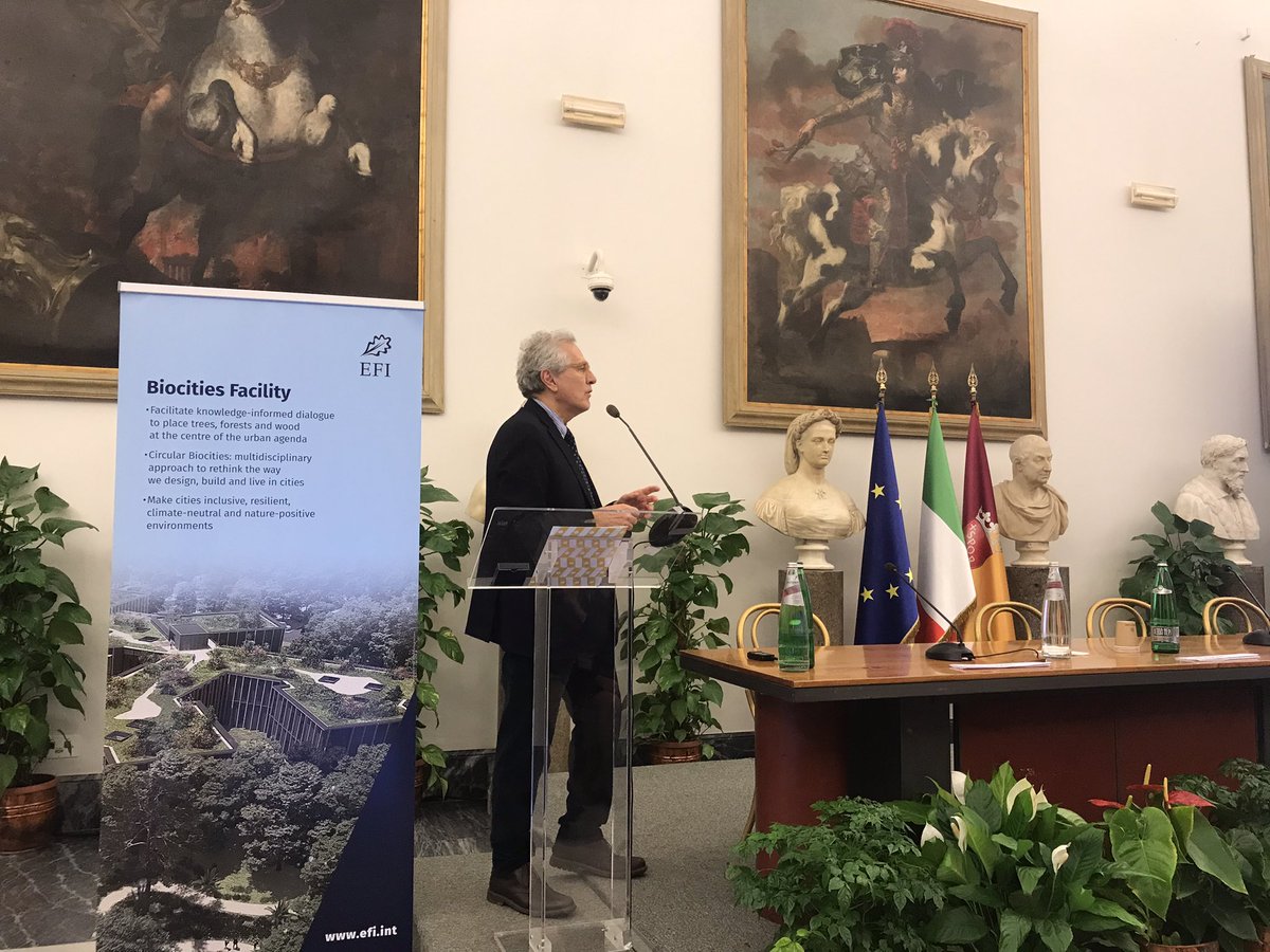 Did you know that the mother of Romulus & Remus was named Silvia, after “silva” (forest), and that many places in #Rome are named after 🌳? Today, Rome is a hub for #urbanforestry, and we’re celebrating this with the opening of @europeanforest new #Biocities Facility