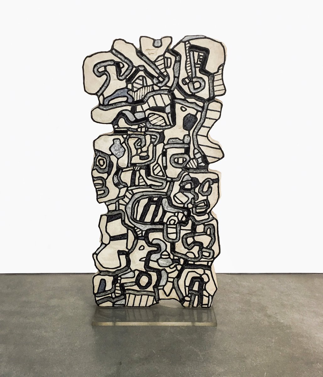 «  Art is a language, an instrument of knowledge, an instrument of communication. » - Jean Dubuffet

Artwork: Jean Dubuffet, Element bleu XII, 1967, transfer on polyester resin, 200 x 96 x 10 cm at Opera Gallery Seoul