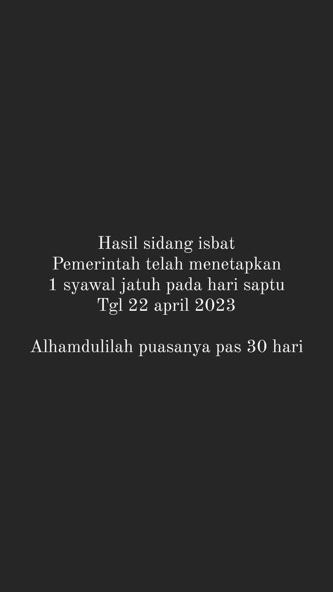 wanpetoalam's tweet photo. #Lebaran2023 #saptu22april2023 https://t.co/zqegRY6lB3