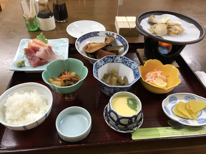 遠野の民宿もすごかったなあたまにはホテル以外に泊まるのもいいね 