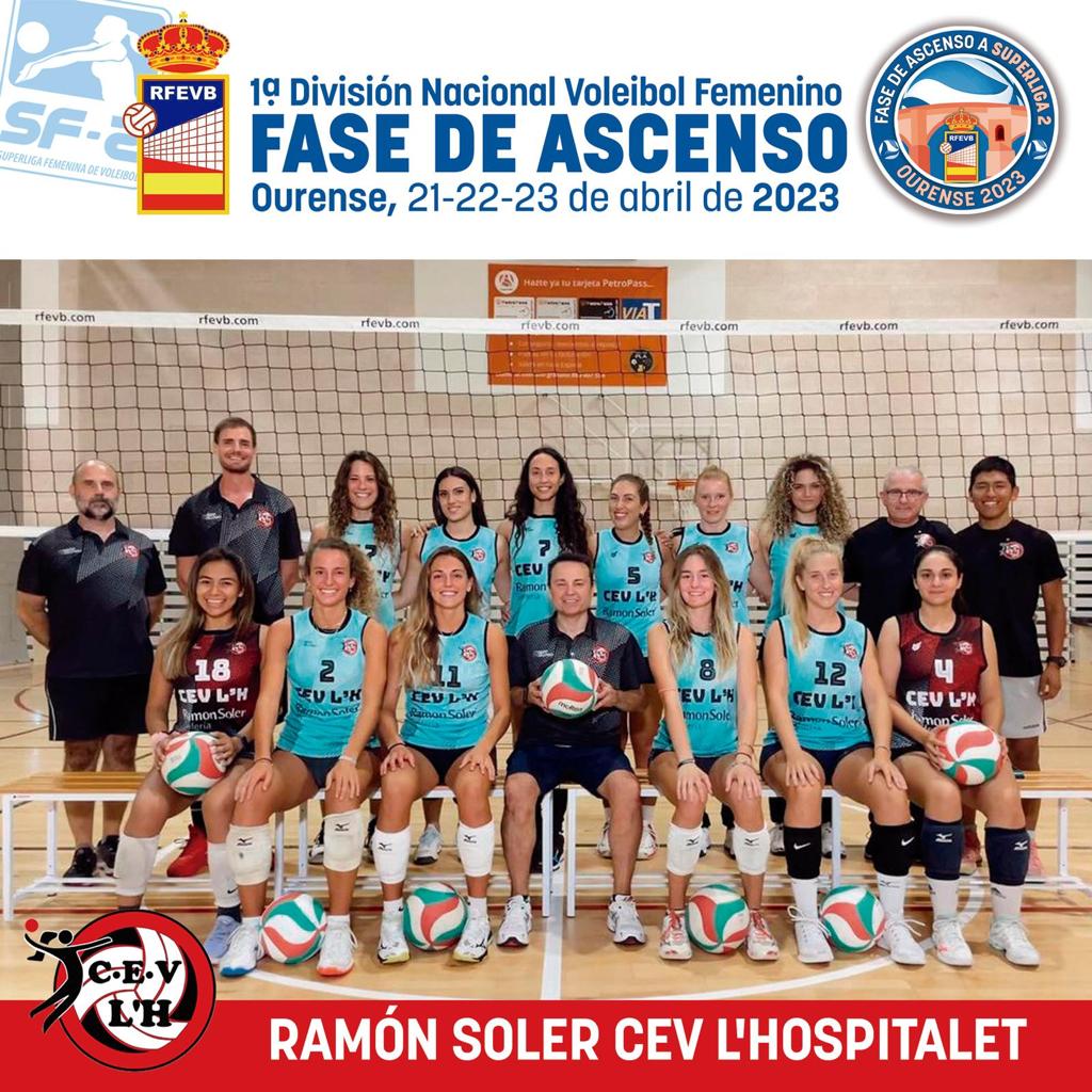 LH En Joc (@lhenjoc) on Twitter photo 🏐VOLEIBOL: El Ramon Soler <a href="/cevlhospitalet/">CE Voleibol l'Hospitalet</a> busca l'ascens a Super Lliga 2.
🏟️Del 21 al 23 d'abril a la Fase Final d'Ourense.
🏆Els finalistes pujaran de categoria.
🔴⚫️L’equip debutarà divendres al migdia davant del <a href="/VoleyFinestrat/">VoleibolFinestrat</a>.
📲lhdigital.cat/web/digital-h/… 🏐VOLEIBOL: El Ramon Soler <a href="/cevlhospitalet/">CE Voleibol l'Hospitalet</a> busca l'ascens a Super Lliga 2.
🏟️Del 21 al 23 d'abril a la Fase Final d'Ourense.
🏆Els finalistes pujaran de categoria.
🔴⚫️L’equip debutarà divendres al migdia davant del <a href="/VoleyFinestrat/">VoleibolFinestrat</a>.
📲lhdigital.cat/web/digital-h/…
