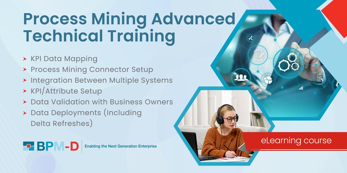 From finding the right data sources, to mapping and merging across tables, systems and investigations, this course will ensure you have the technical foundation required for successful process mining.

bpm-d.com/process-mining…

#processmining #datavalidation #bpmd