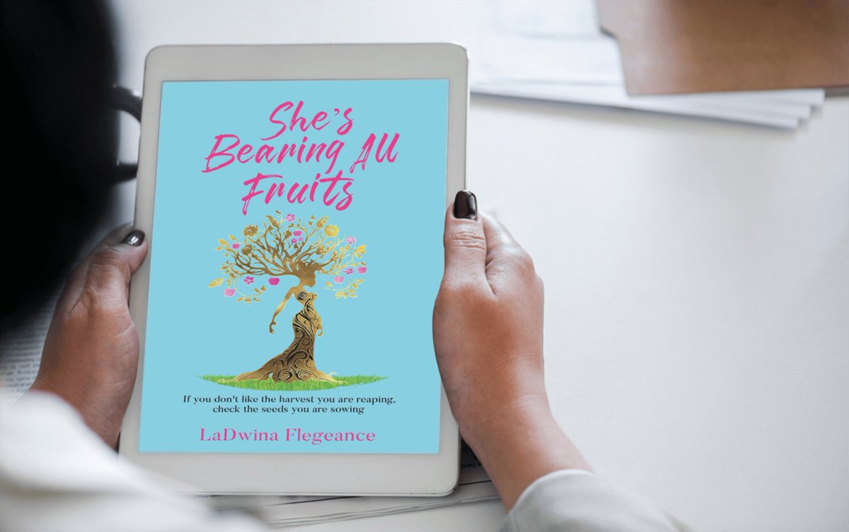MrsFlegeance's tweet photo. "She's Bearing All Fruits" #1 Bestseller in (5) U.S. categories: Christian Leadership, Spiritual Growth, Christian Stewardship, Women's Spirituality, and Christian  Professional Growth! 

Get your e-book copy TODAY on Amazon. Paperback will be available online and stores nearby. https://t.co/IVKGpMSbDR