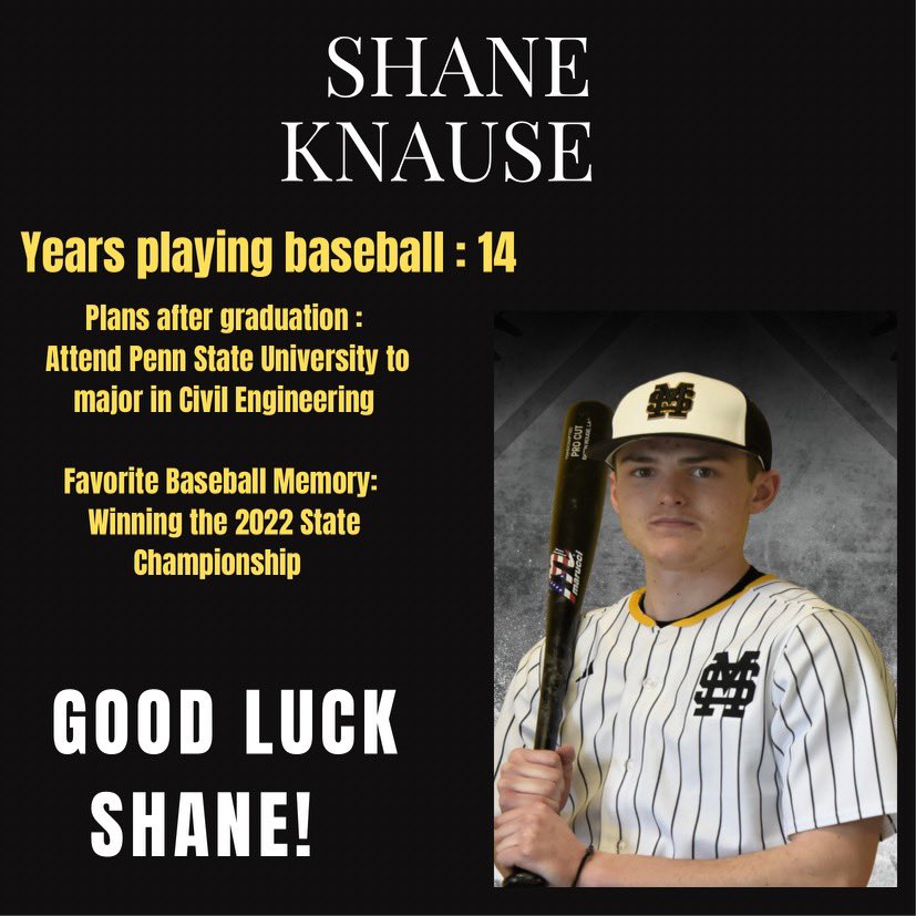 Today’s Senior Spotlight focuses on Shane Knause—-<a href="/K05Shaner/">Shane Knause</a> <a href="/coachbobj/">Bob Janeda</a> <a href="/hilltopspartan/">Montour High School</a> <a href="/DR_CHRIS_STONE/">Chris Stone, Ph.D 🇺🇸</a>