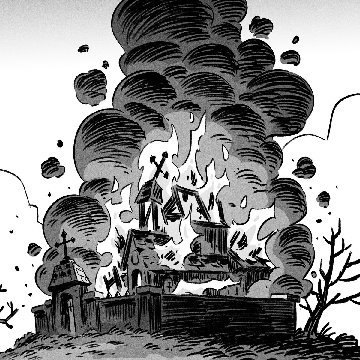 laufman's tweet photo. My 24pg self published one shot fantasy horror comic Crimson Fall: Lambs of God will be available in limited quantities next week at TCAF! #makecomics #TCAF #indiecomics #CrimsonFall https://t.co/ZOfXRG2Rqh