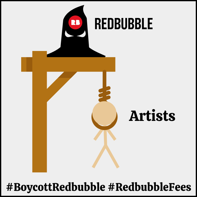 Kadagaden's tweet photo. My newest "artwork". This won't be on @Redbubble!

Join the protest against artist fees! Make all your artwork private (or delete your #Redbubble account if you wish). Stop the extortion!

Reddit thread: https://t.co/BNCIvM8GXo

#BoycottRedbubble #RedbubbleFees #Artists https://t.co/AcskEISYv0