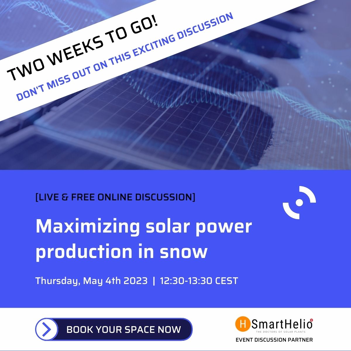 Wegaw (@we_gaw) on Twitter photo If you’re looking to install your next solar PV plant in a place that experiences seasonal snowfall, and need to fine-tune your development plans for optimal electricity production throughout the year, then book your space for our next webinar wegaw.com/webinar-maximi… #solarenergy If you’re looking to install your next solar PV plant in a place that experiences seasonal snowfall, and need to fine-tune your development plans for optimal electricity production throughout the year, then book your space for our next webinar wegaw.com/webinar-maximi… #solarenergy