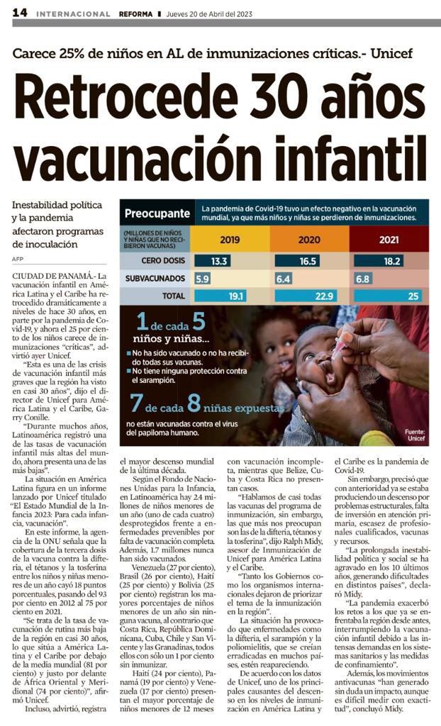 ectorjaime's tweet photo. 📕Hemos estado denunciando la incapacidad del gobierno del @PartidoMorenaMx para proteger a nuestros niños. 

💰Dinero a #Cuba y no a #Vacunas 

☢️Aquí las evidencias 👇🏻

@Tu_IMSS @INSABI_mx @ASF_Mexico @coneval https://t.co/hy4Ks2Mkez