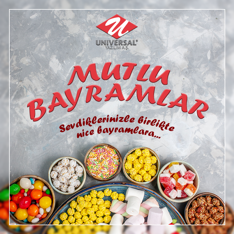 Sevdiklerinizle birlikte nice mutlu bayramlara...
