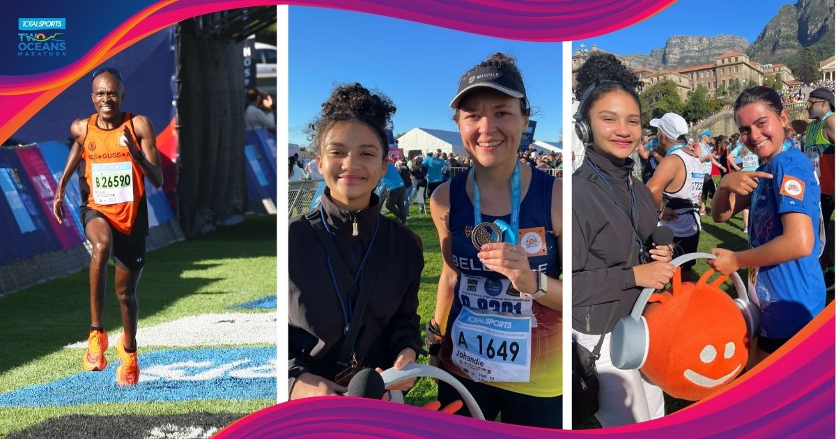 2OceansMarathon's tweet photo. Help the award-winning RX Children's Radio runners &amp; supporters who ran either the #TTOM2023 Half or Ultra raise funds to #KeepRXRadioOnAir 📷
Read more from @CapeTimesSA here: 
https://t.co/CRcihN6EwN G𝐨 𝐭𝐨 𝐫𝐱𝐫𝐚𝐝𝐢𝐨.𝐜𝐨.𝐳𝐚 𝐚𝐧𝐝 𝐡𝐢𝐭 𝐃𝐎𝐍𝐀𝐓𝐄 before 30/05! https://t.co/IiFjHKcKo0
