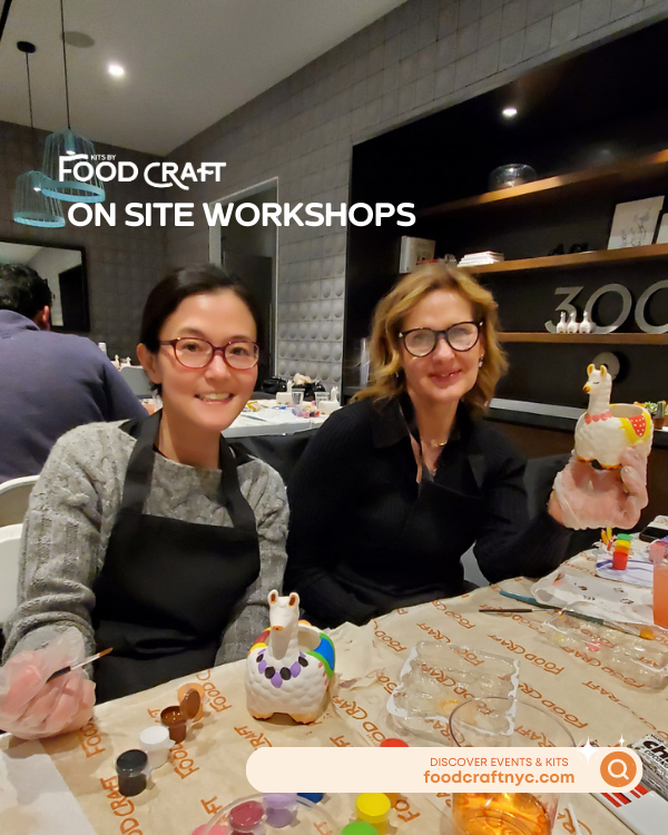 foodcraftnyc's tweet image. Talk to us today to discover how we make your all-inclusive onsite experience the best one yet for you &amp;amp; your team! 📲📞

Tap the link in our bio to get started!

#onsiteworkshops #workshops #paintclasses #llamalover #llamaparty #inpersonevent #inpersonlearning #teambuildings